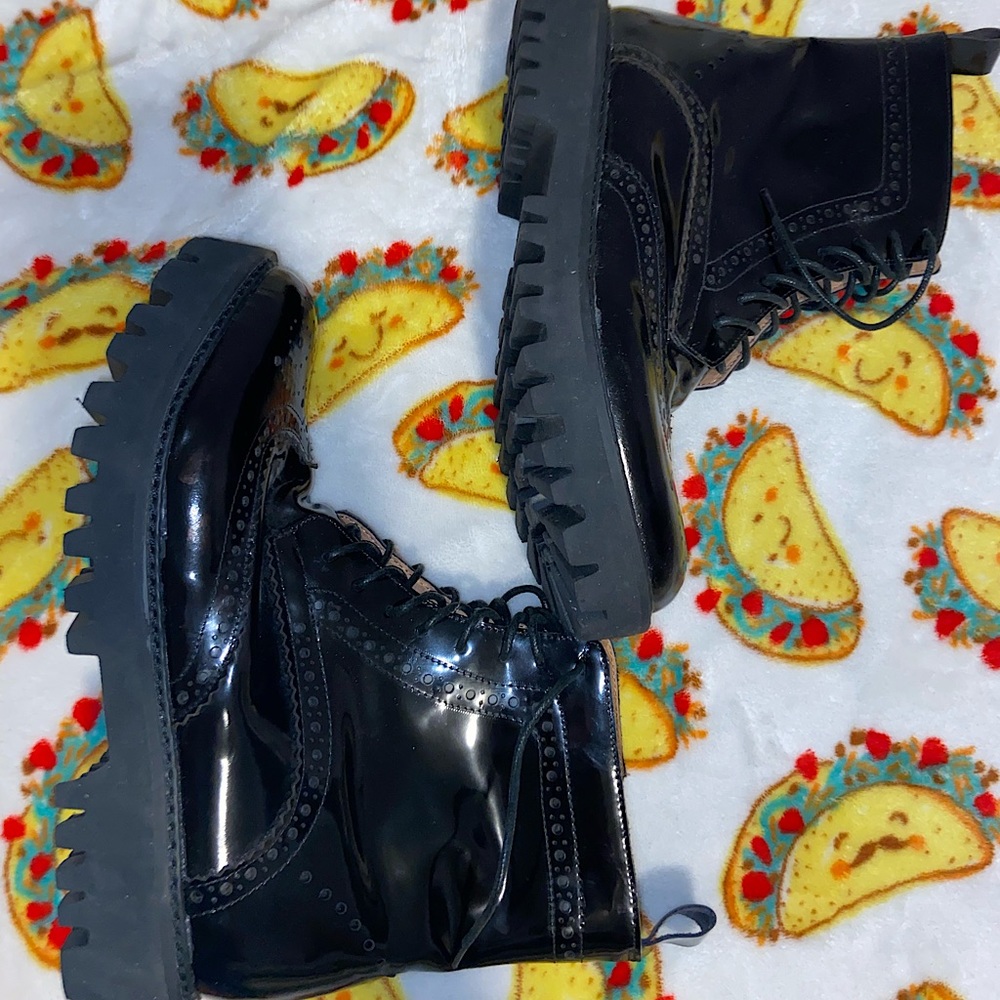 Jeffery Campbell Black Booties
